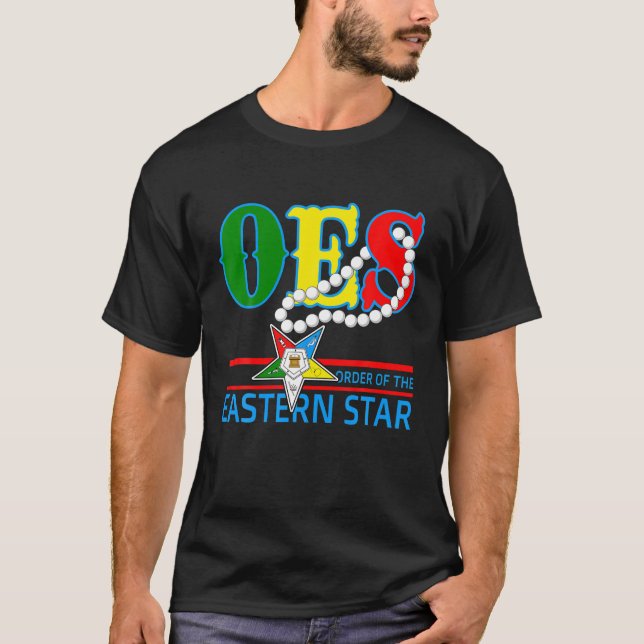 OES Star Necklace Order of the Östra Star Mor T Shirt (Framsida)