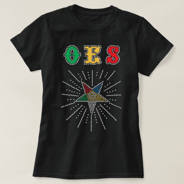 OES Star Shining Order of the Östra Star Parents T Shirt (Design framsida)