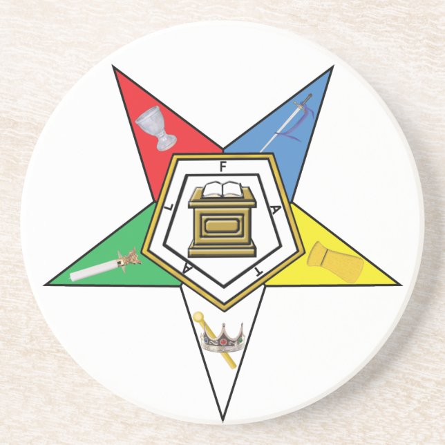 OES-stjärnan Underlägg Sandsten (Framsidan)