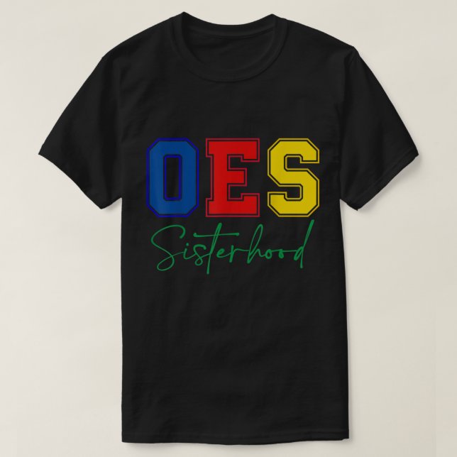 OES-systerbeslutet för Östran Star Mor T Shirt (Design framsida)