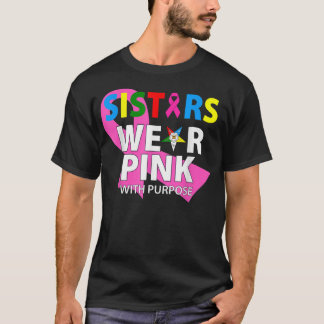 OES-systrar Rosa av Bära med bröstcancer för särsk T Shirt