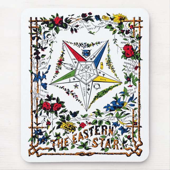 OES-vintageSignet mousepad Musmatta (Framsidan)