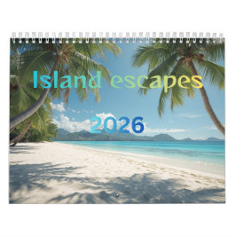 Öescape till ön 2026 kalender