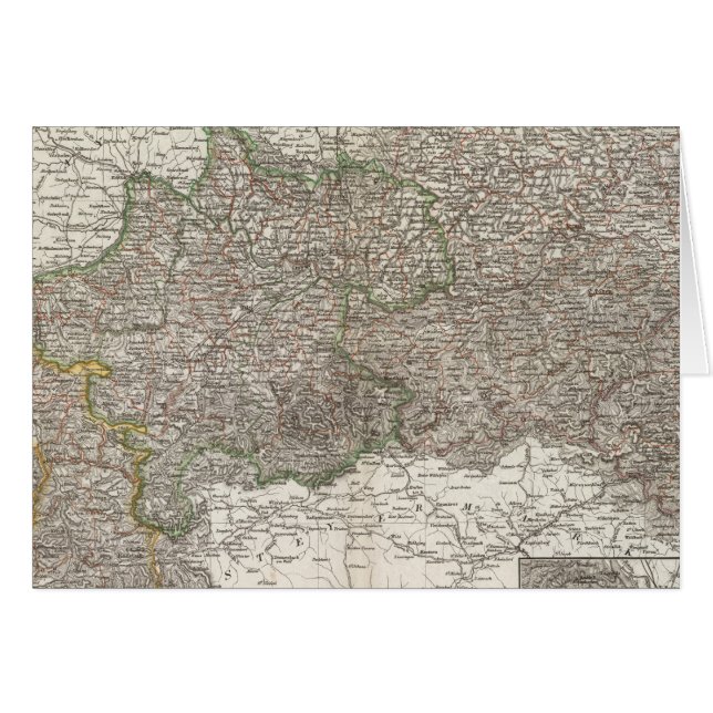 Oesterreich - Wienregionen Hälsningskort (Framsidan Horizontal)