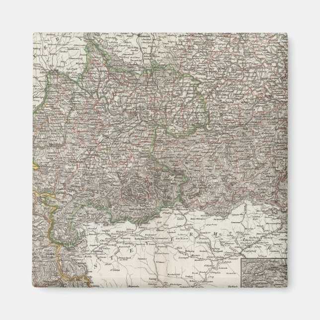 Oesterreich-Wienregionen Magnet (Framsidan)