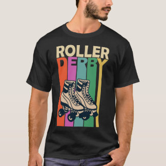 of Roller Derby Skate T Shirt