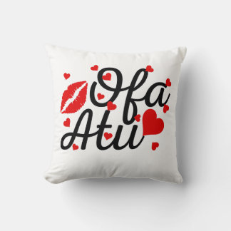 Ofa Atu - jag Kärlek You - Tongan Quote Kudde