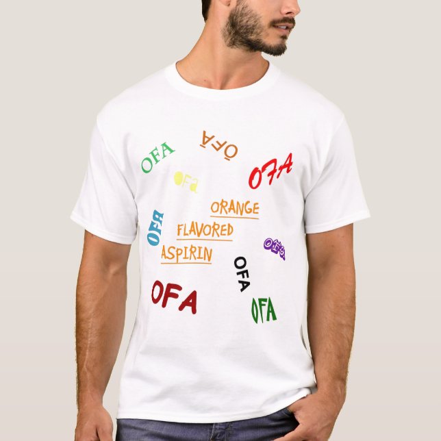 OFA uttrycker manar skjorta Tee Shirt (Framsida)