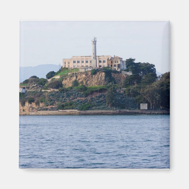Öfängelset i Alcatraz Magnet (Framsidan)