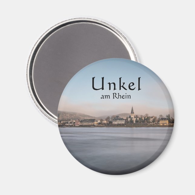 Ofärdigt Rhein-souvenir Magnet (Front/Back)