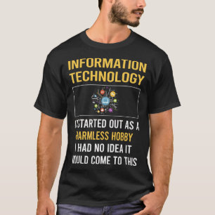 Ofarlig Hobby Informationsteknik T Shirt