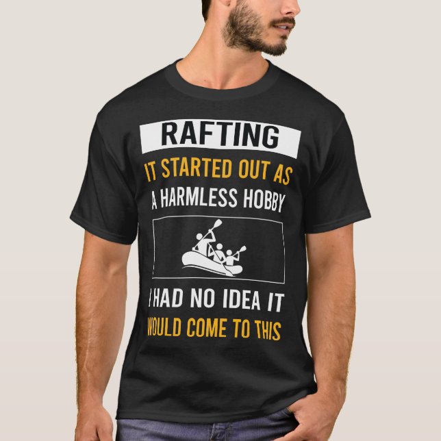 Ofarlig hobbyflotte t shirt (Framsida)