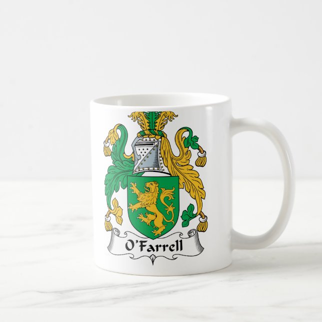O'Farrell familjvapensköld Kaffemugg (Höger)