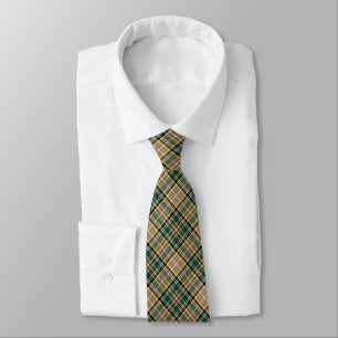 O'Farrell Tartan Tan och Grönt Play Slips