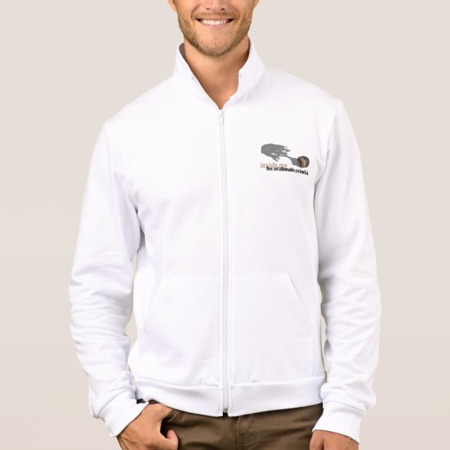 "ofattbar potential" Inside Me ZIP SWEATSHIRT Tröja (Framsida)