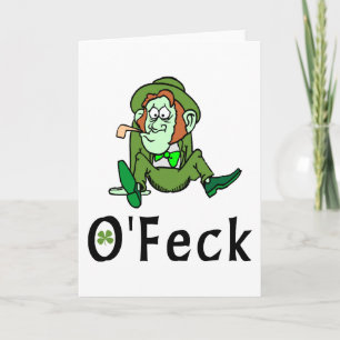 O'Feck Funny Irish Kort