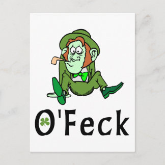 O'Feck Funny Irish Vykort