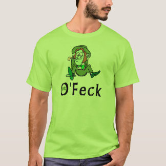O'Feck rolig irländsk T-tröja Tee Shirt