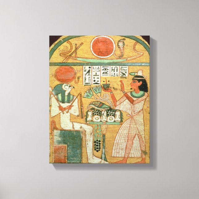 Ofenmut Offering to Osiris, Ofenmut-stel Canvastryck (Framsida)