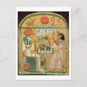 Ofenmut Offering to Osiris, Ofenmut-stel Vykort