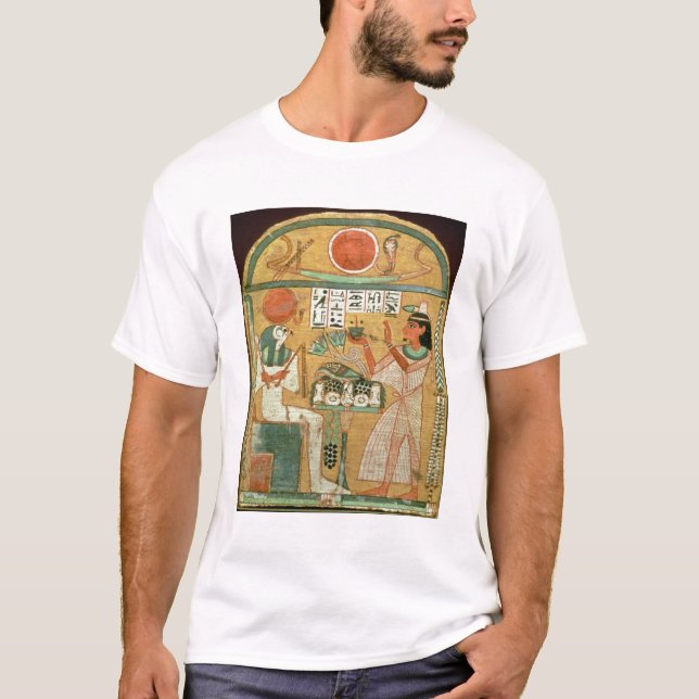 Ofenmut som erbjuder till Osiris, Stele av Ofenmut Tee Shirt (Framsida)