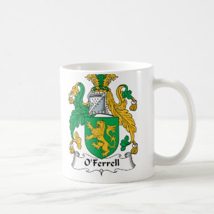 O'Ferrell familjvapensköld Kaffemugg