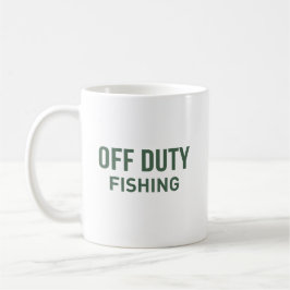 Off Duty Fishing – Relaxed Outdoor Lifestyle Kaffemugg