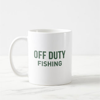 Off Duty Fishing – Relaxed Outdoor Lifestyle Kaffemugg