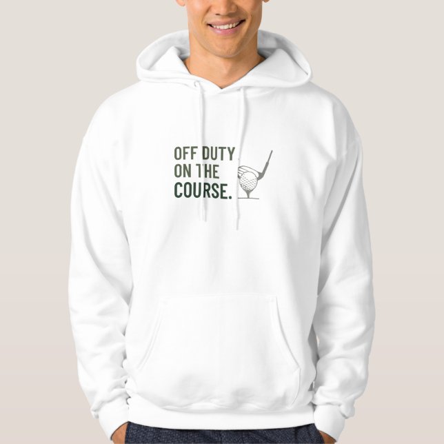 Off Duty. On the Course Hoodie (Framsida)