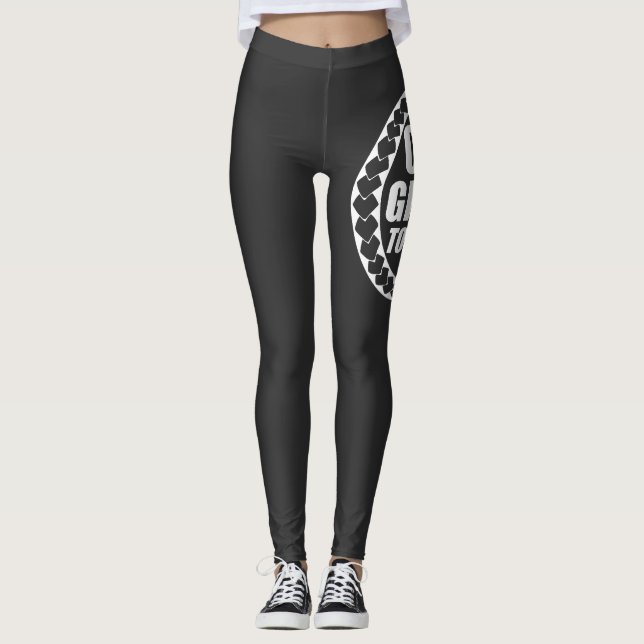 Off Grid Tonga Eua Livsstil Leggings (Framsida)