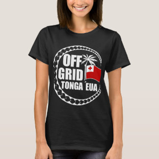 Off Grid Tonga Eua Livsstil T Shirt