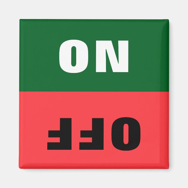 Off On Magnet (Framsidan)