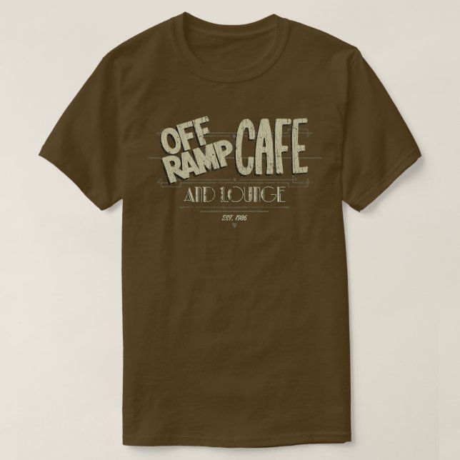 Off Ramp Cafe Seattle  T Shirt (Design framsida)