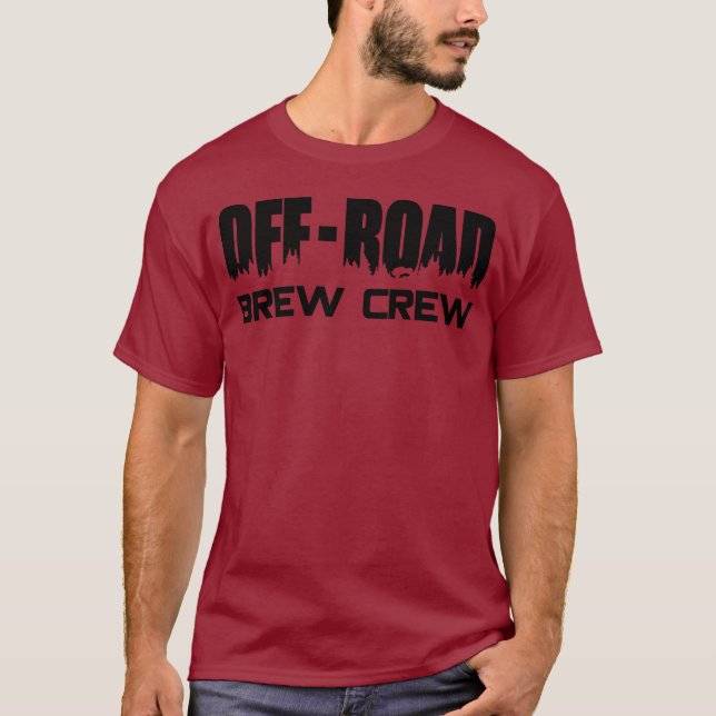 Off-Road Brew Crew T Shirt (Framsida)