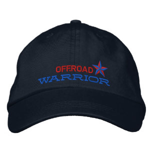 Off Road Warrior Star Broderad Keps