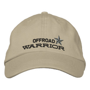 Off Road Warrior Star Broderad Keps