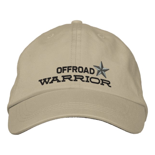 Off Road Warrior Star Broderad Keps (Framsida)