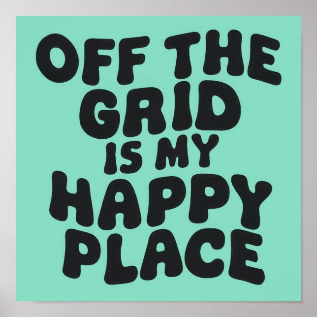 Off the Grid Poster (Framsidan)