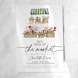 Off the Market Bridal Shower Invitation farmer Inbjudningar