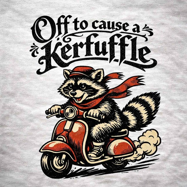 Off to cause a kerfuffle t shirt (Skapare uppladdad)