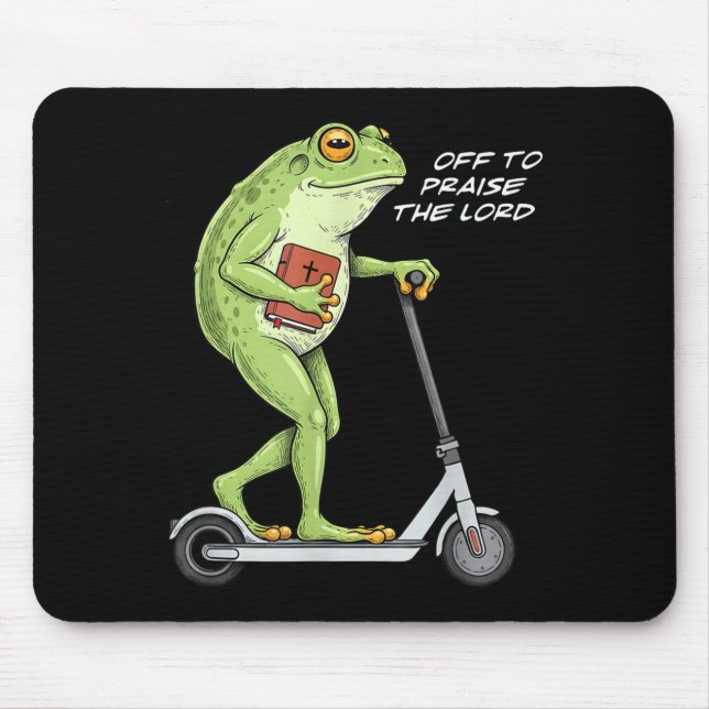 Off To Praise D Lord Funny Frog Christian Meme  Musmatta (Framsidan)