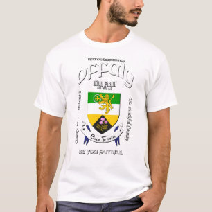 Offaly Ireland Vapensköld T-Shirt