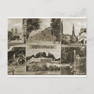 Offenburg, Tyskland 1920-talet Vykort