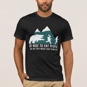 Offensiv fet skämtmanar tee
