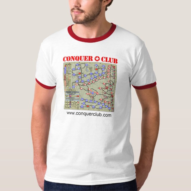 Offensiv karta för WW2 Ardennes Tee (Framsida)