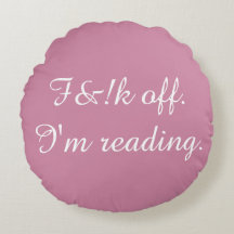 Offensiv läsning kudder