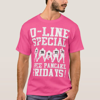 Offensiv Line Football Lineman Funny T Shirt