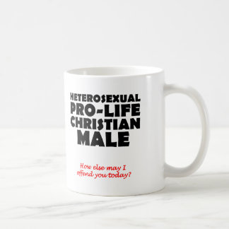 Offensiv Prolife Male Christian Mugg Humor