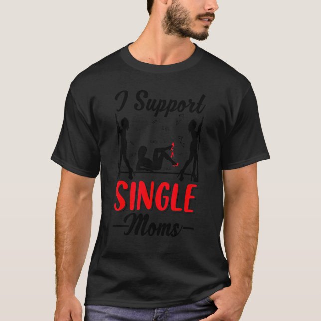 Offensiv Rude Strip Klubb Party I stöder Single T Shirt (Framsida)