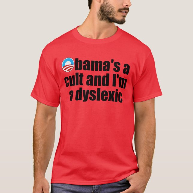 Offensiva anti Barack Obama T-shirt (Framsida)